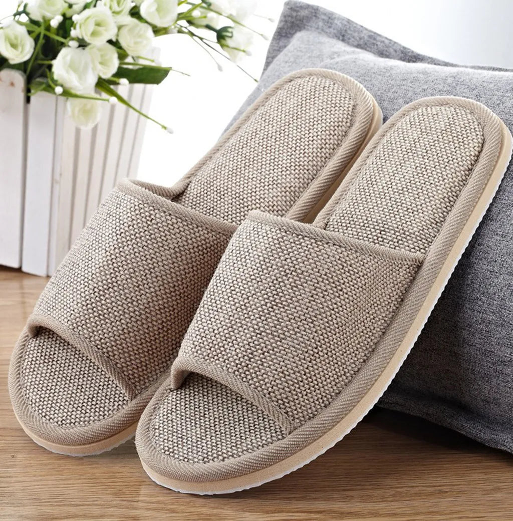 LinenCloud Home Slippers