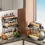 Multi-Purpose Kitchen Spice Organizer Rack