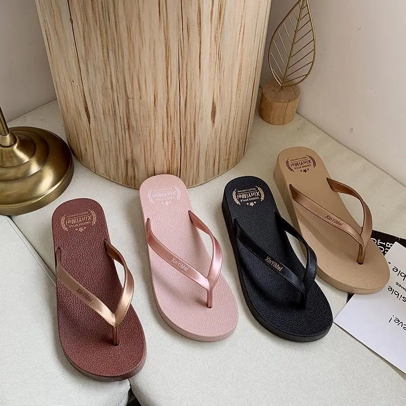 Women Soft Beach Flip Flops
