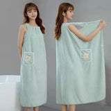 Wearable Bath Towel Wrap
