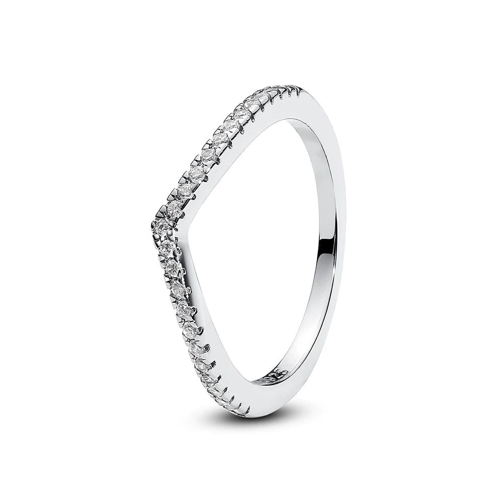 925 Sterling Silver Engagement Ring