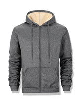 Men's Thick Fleece Zip Hoodie