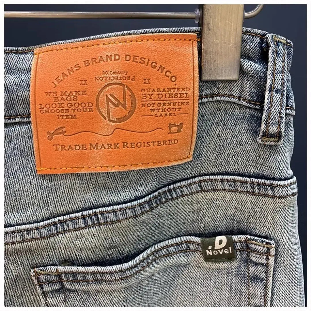 Men’s 2025 Ripped Vintage Jeans