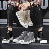 Men Gray Skate Shoes