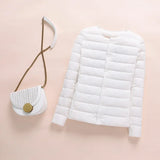 Women's Light Thin Round Neck Jacket