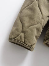 Vintage Quilted High Collar Women's Jacket