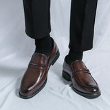 Men’s 2025 Soft Sole Leather Loafers