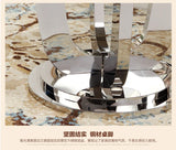 Rotating Metal Dining Table