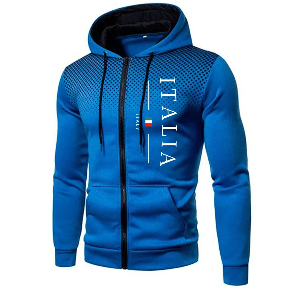 Men's Zip-Up Hoodie Jacket