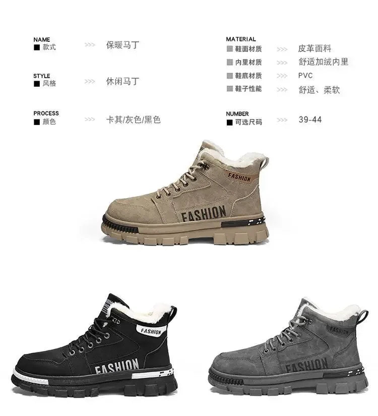 Women Winter Warm Plush Snow Boots