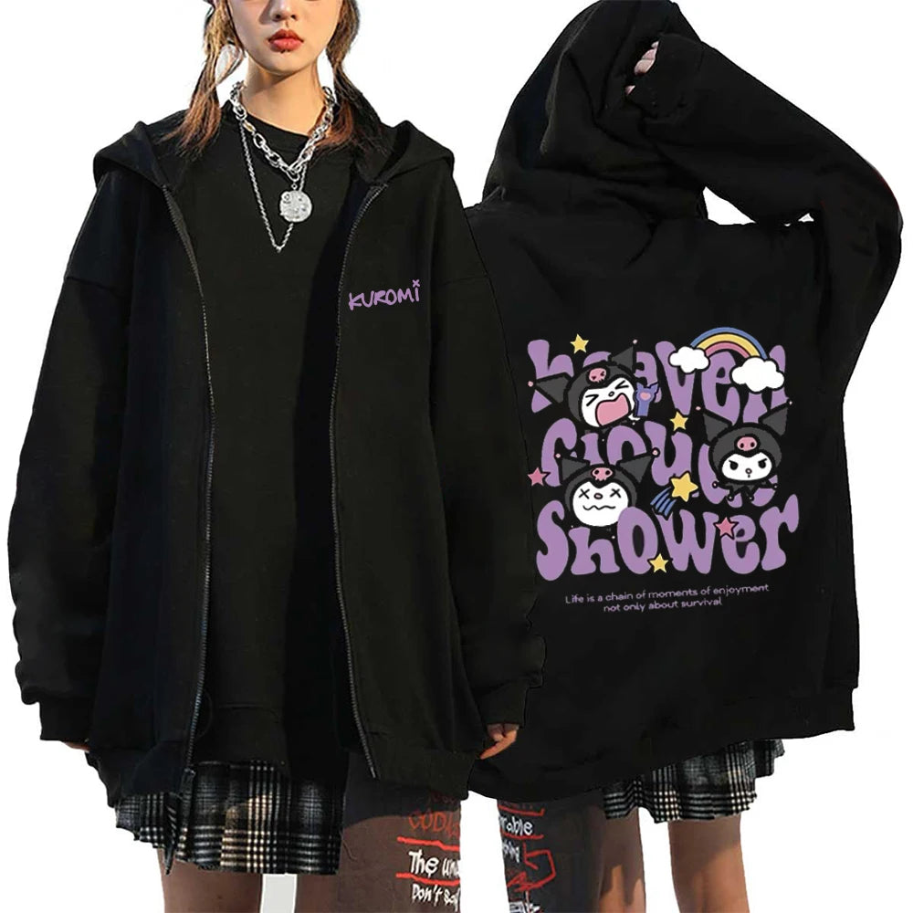 Hello Kitty Zipper Hoodie