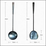 Handmade Wok Spatula & Ladle Set