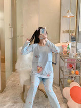 Postpartum & Nursing Pajamas Set