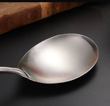 7-Piece Stainless Steel Utensil Set with Wooden Handle