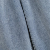 Women Plus Size High Waist Wide Leg Jeans