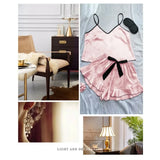 Women's Satin Pajama Set