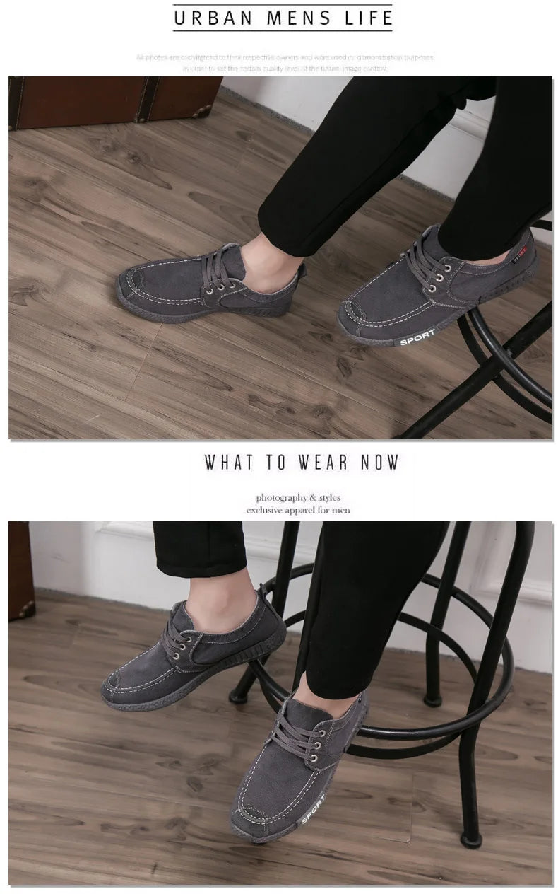 Men Lace Up Sneakers