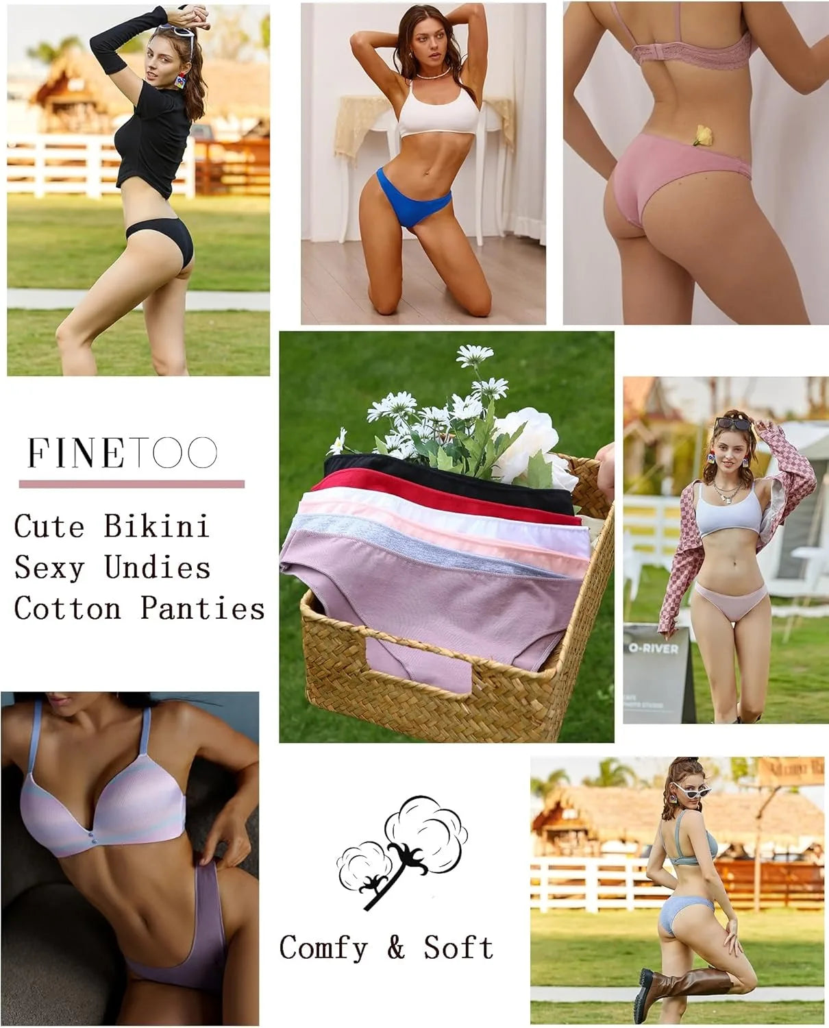 Women Adjustable Bra Set