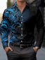Crimson Floral Dress Shirt