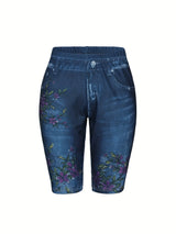 Women's 3-Piece Denim Style Shorts