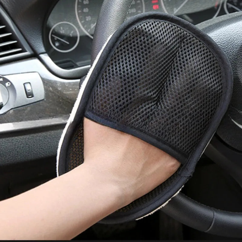 Car Cleaning Cloth & Gloves