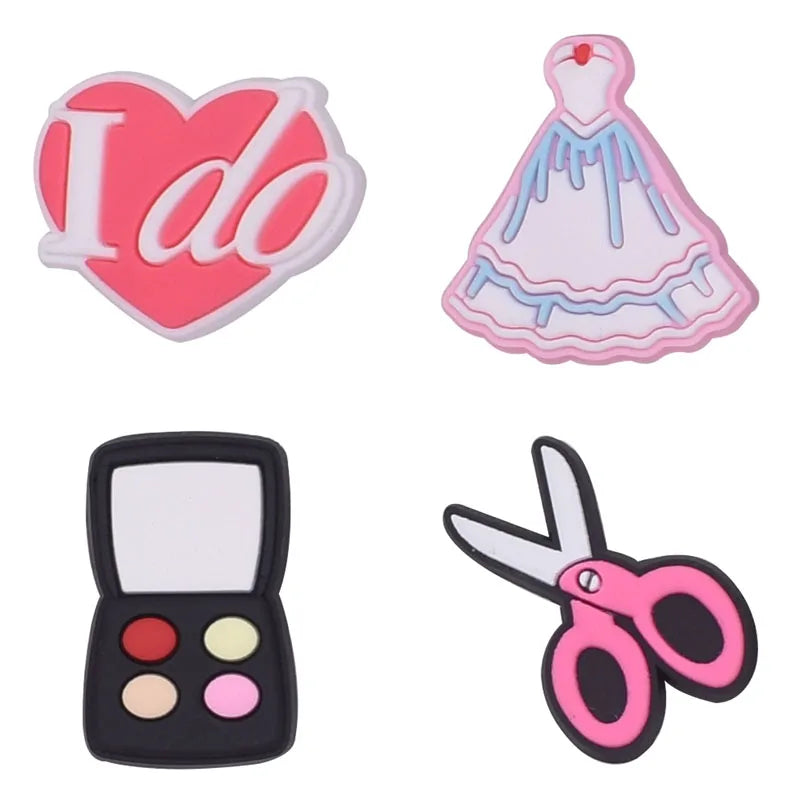 Women Wedding Shoe Charms Crocs Accessories