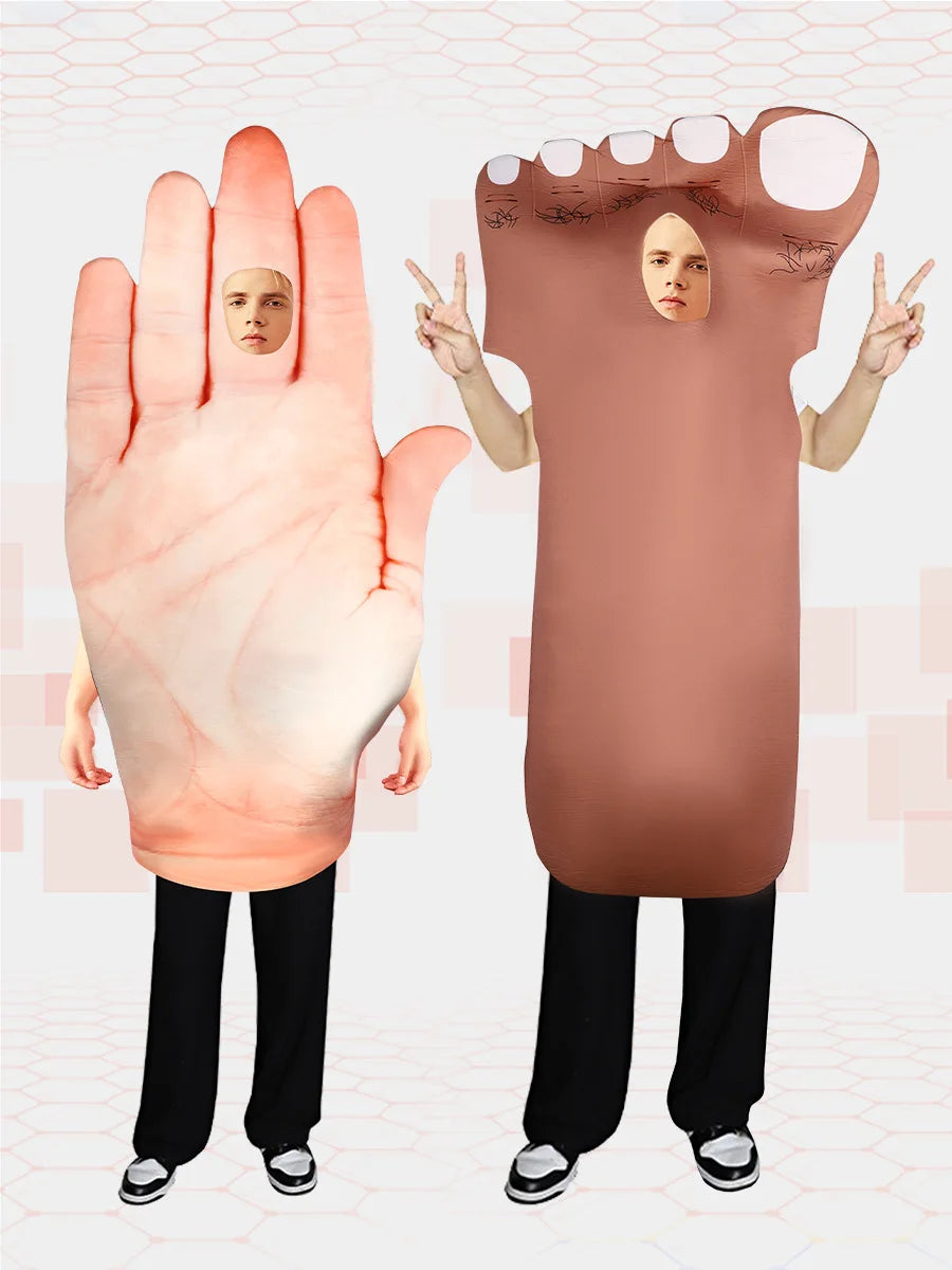 Funny Sponge Palms Cosplay Costume