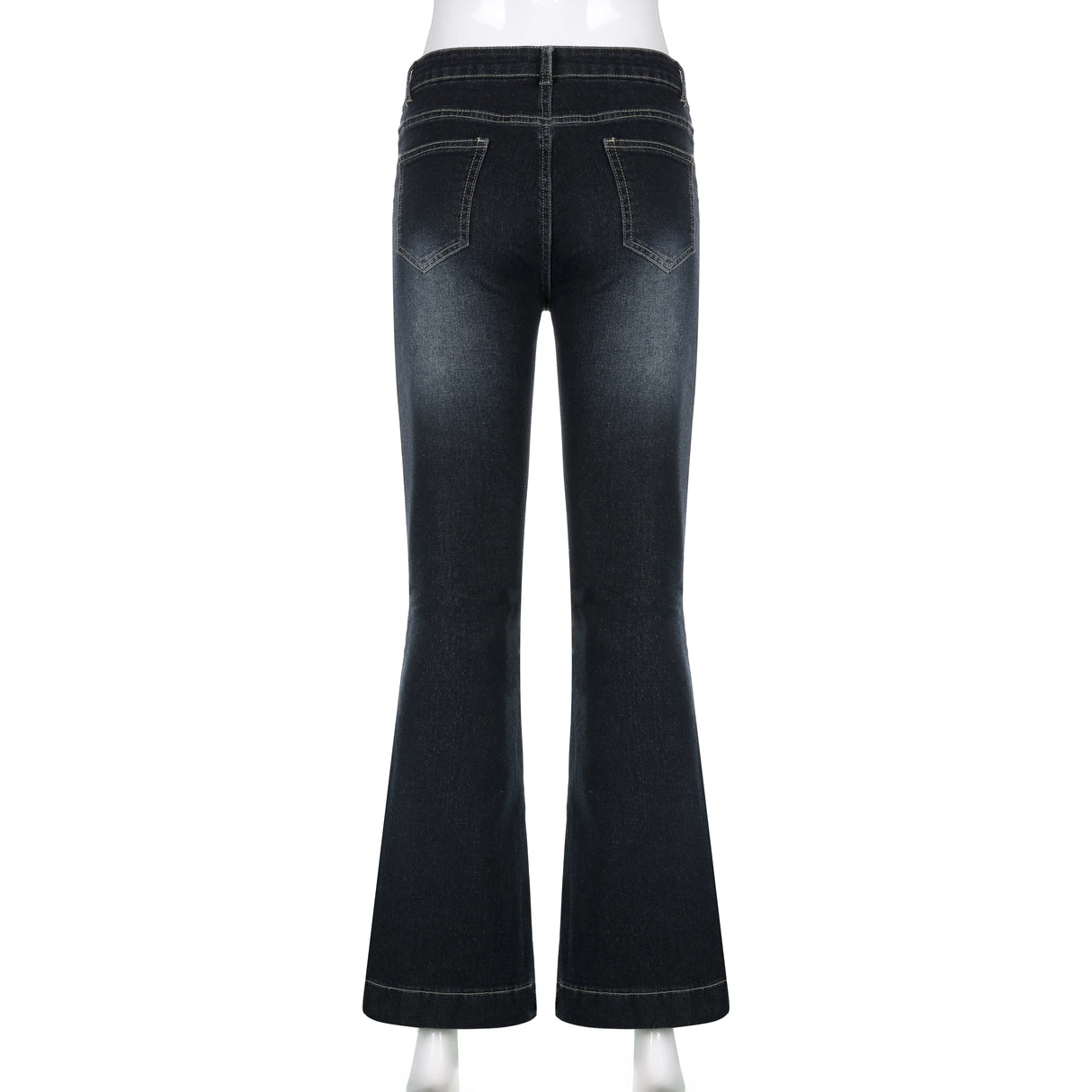 FlareRush™ – 90s Low Waist Cargo Pants (Vintage Y2K, Korean Flare)