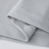 Men Short Sleeve Zip Hoodie