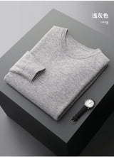 Men Merino Wool Pullover Sweater