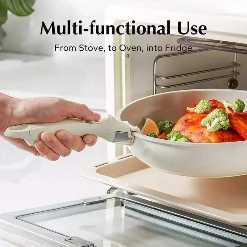 Detachable Handle Cookware Set