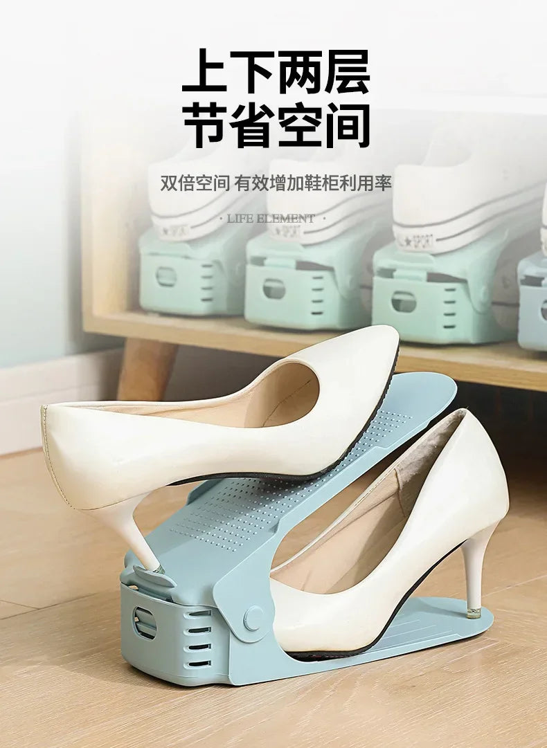 Women Shoe Stacker Organizer Space Saver