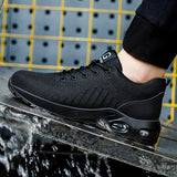 Unisex Breathable Steel Toe Safety Shoes