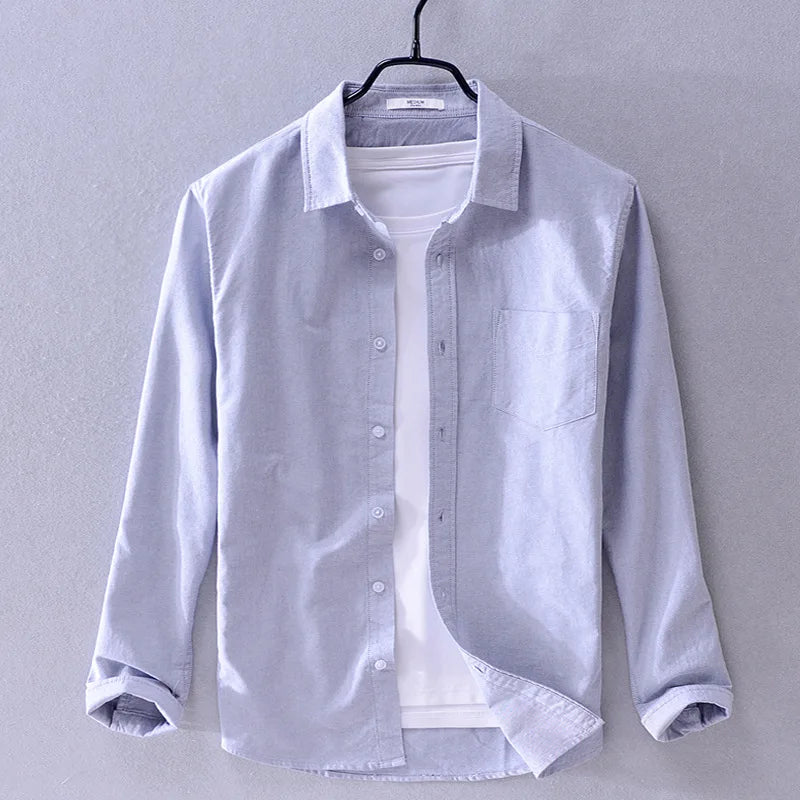 Men Oxford White Shirt