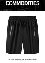 Plus Size Men's Summer Work Shorts – Loose Fit