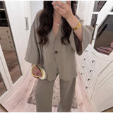 Women's Linen 2 Piece Set