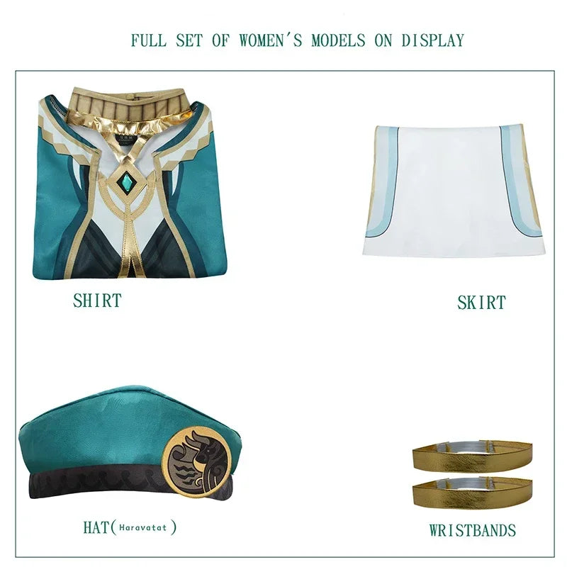 Akademiya Cosplay Uniform Set