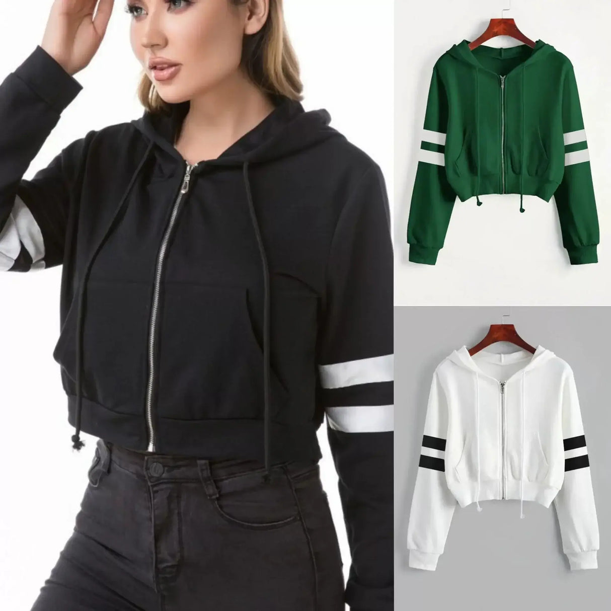 Women Quick Dry Zipper Fitness Jacket