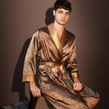 Elite Silk Lounge Robe