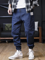 Men Plus Size Jogger Jeans