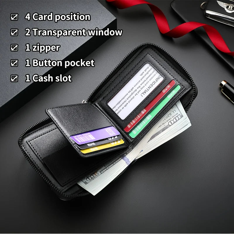 Personalized Leather Wallet