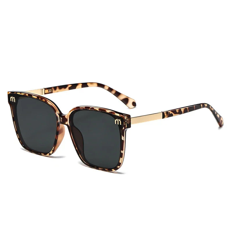 Luxury Square Mirror Sunglasses