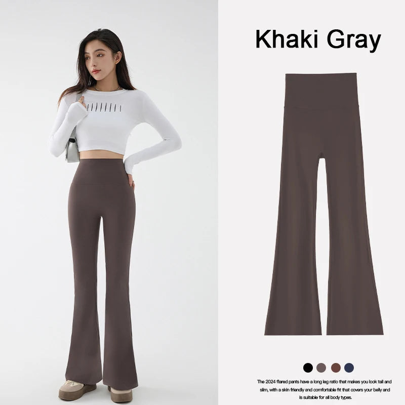 Women Flared Shark Leggings