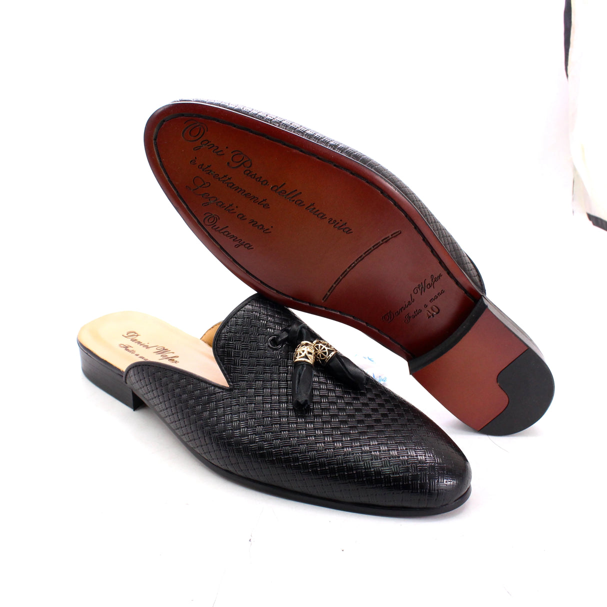 Men’s Leather Mules