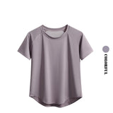 Women Quick Dry Short Sleeve Yoga T Shirt