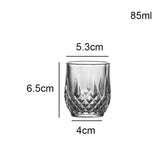 Diamond Wine Glass Tumblers
