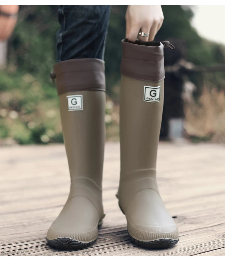 Unisex Fishing Hiking Rain Boots