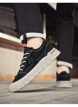 Men’s Canvas Flat Low-Top Shoes