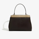 Frosted Leather Shoulder Bag