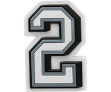 Women Number Shoe Charms Crocs Accessories